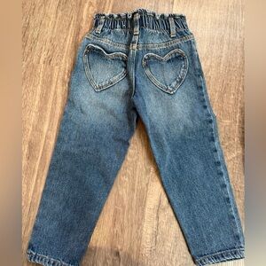 Zara Kids Jeans with Heart Pockets